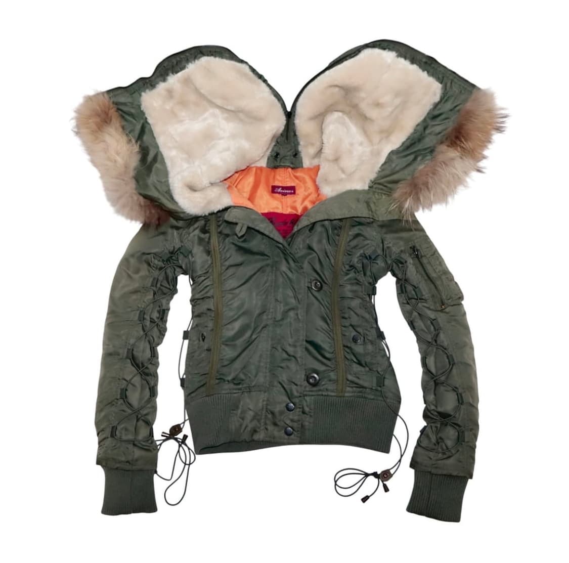 아비렉스 n2b 셔링 패딩 상품이미지2