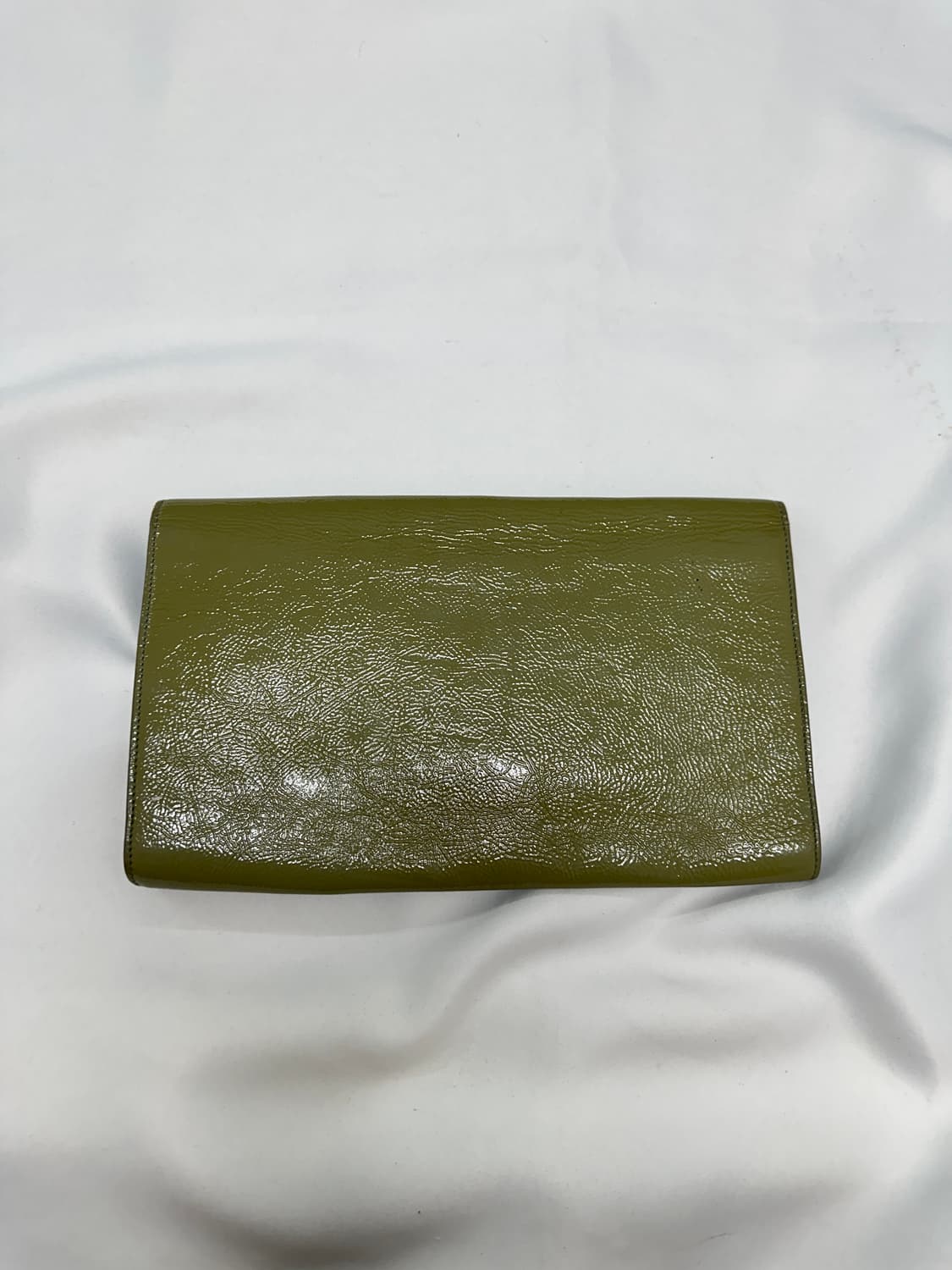 YSL 입생로랑 벨드쥬르 페이던트 클러치 그린 상품이미지3