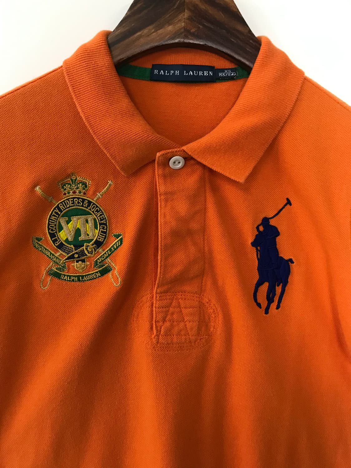 폴로 랄프로렌 빅포니 치프키프 오렌지 반팔 피케 티셔츠 상품이미지3