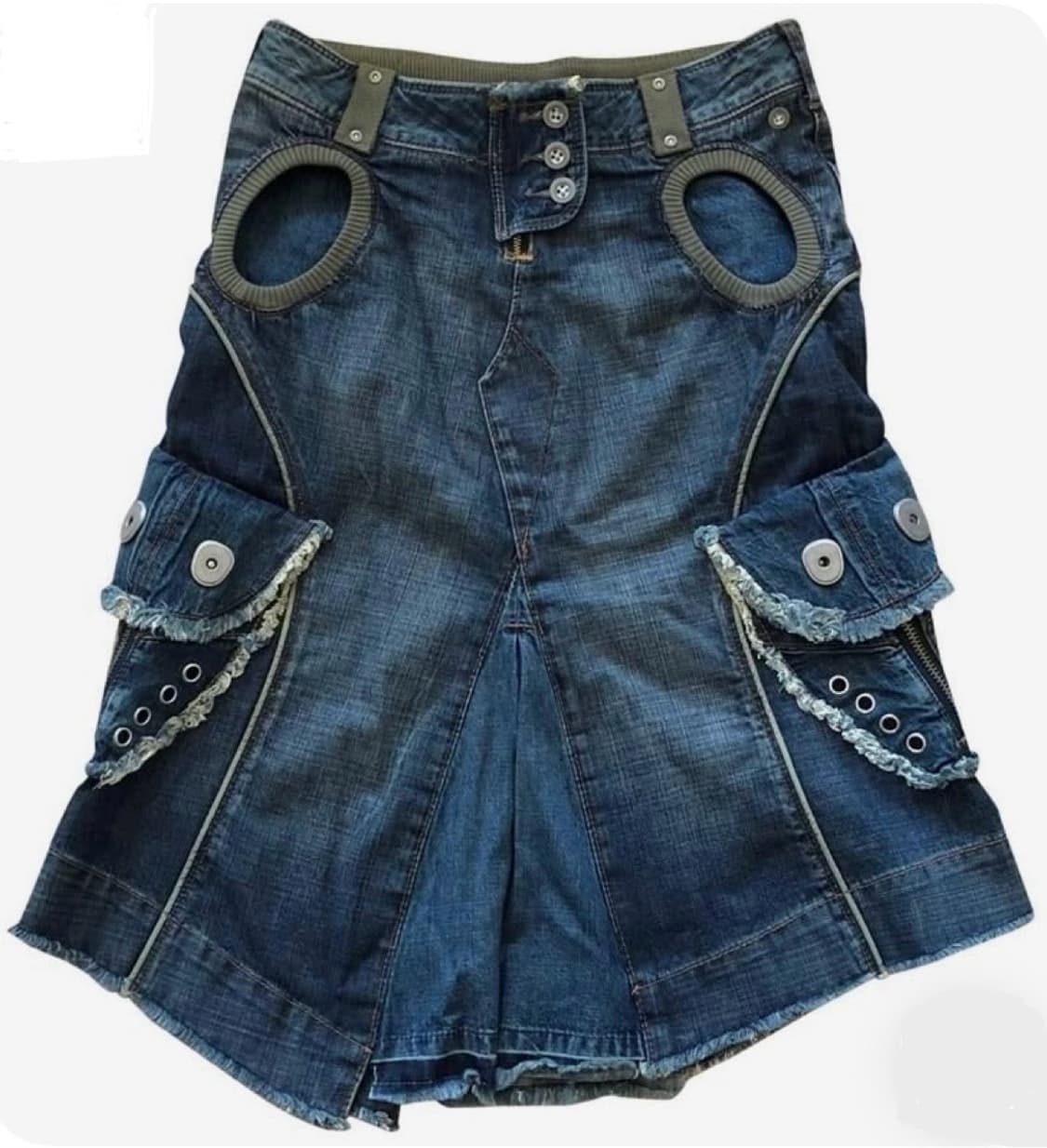 Miss sixty RARE archive denim midi skirt 상품이미지2