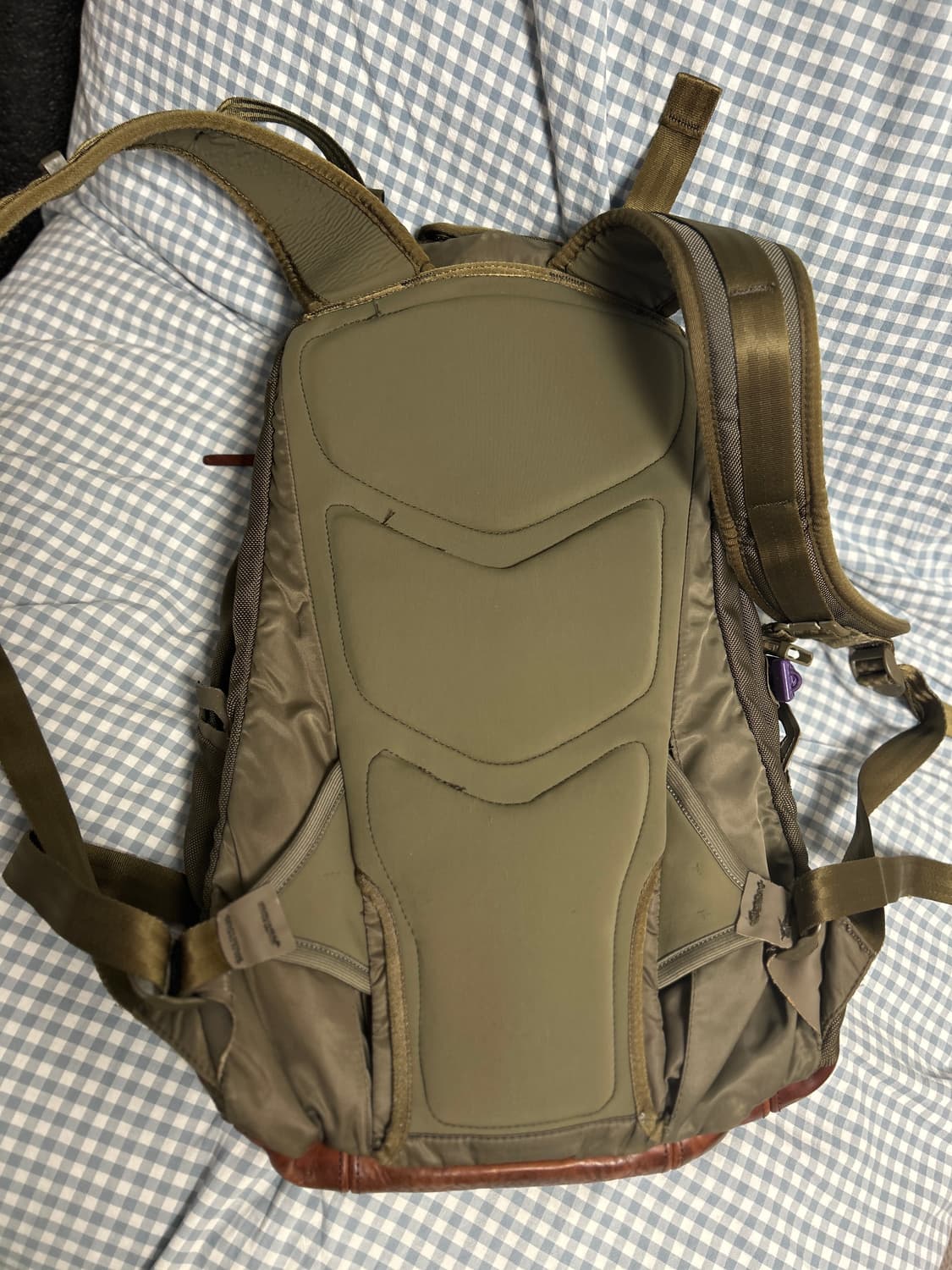 VISVIM 올드비즈빔 오렌지 멀티컬러 발리스틱 백팩 20L 상품이미지7