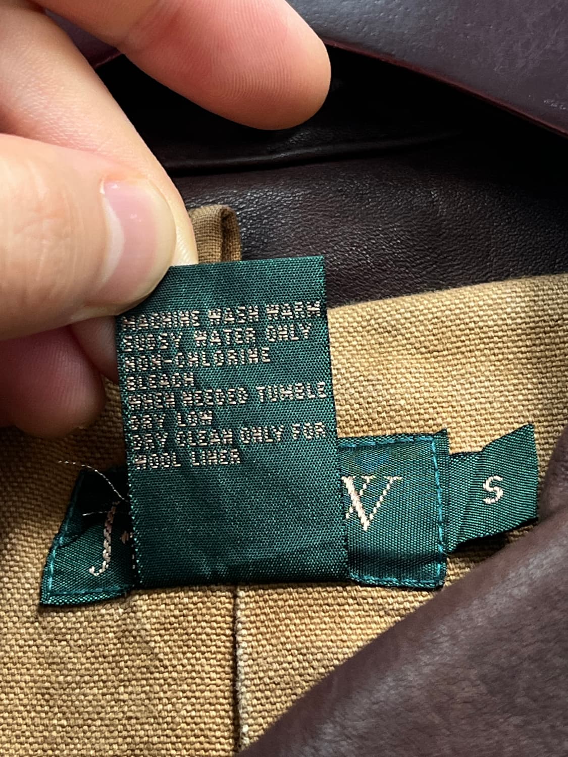 J.CREW 90s 브라운 헌팅 자켓 S 상품이미지5