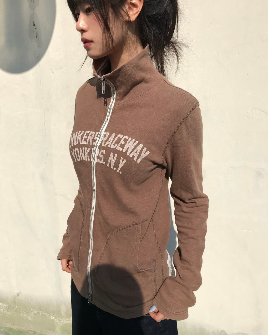 Blue Lake Market 집업 롱 슬리브 상품이미지4