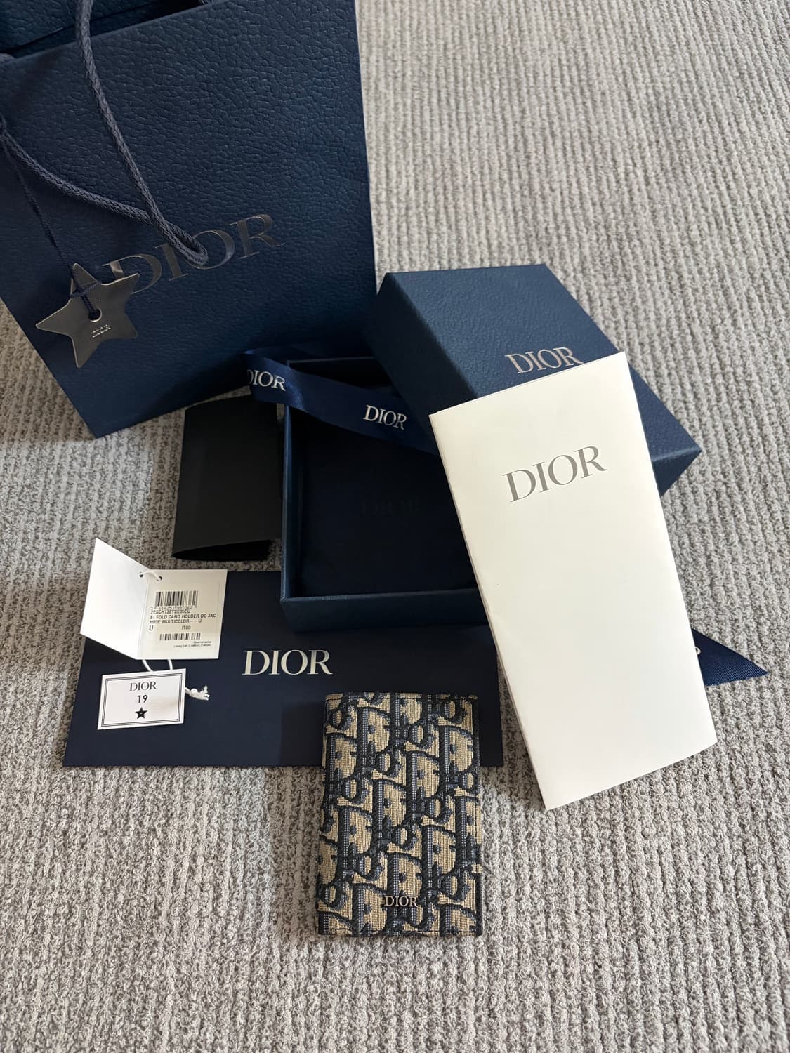 (새상품급, 백화점판) 디올 오블리크 오거나이저 2025년 9월 구매 상품이미지1