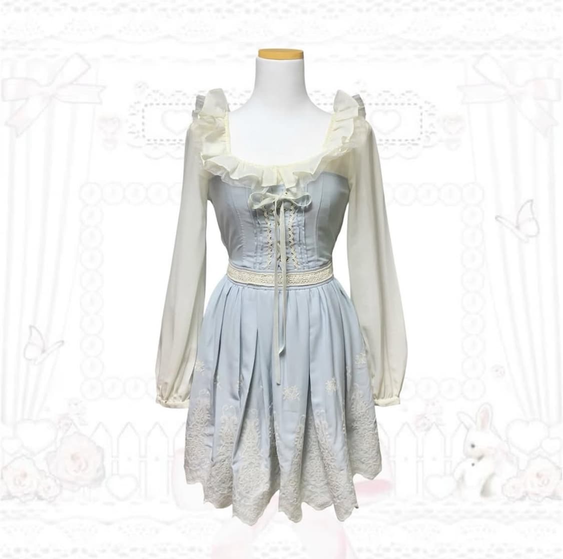 리즈리사 히메갸루 원피스 일본빈티지 상품이미지2