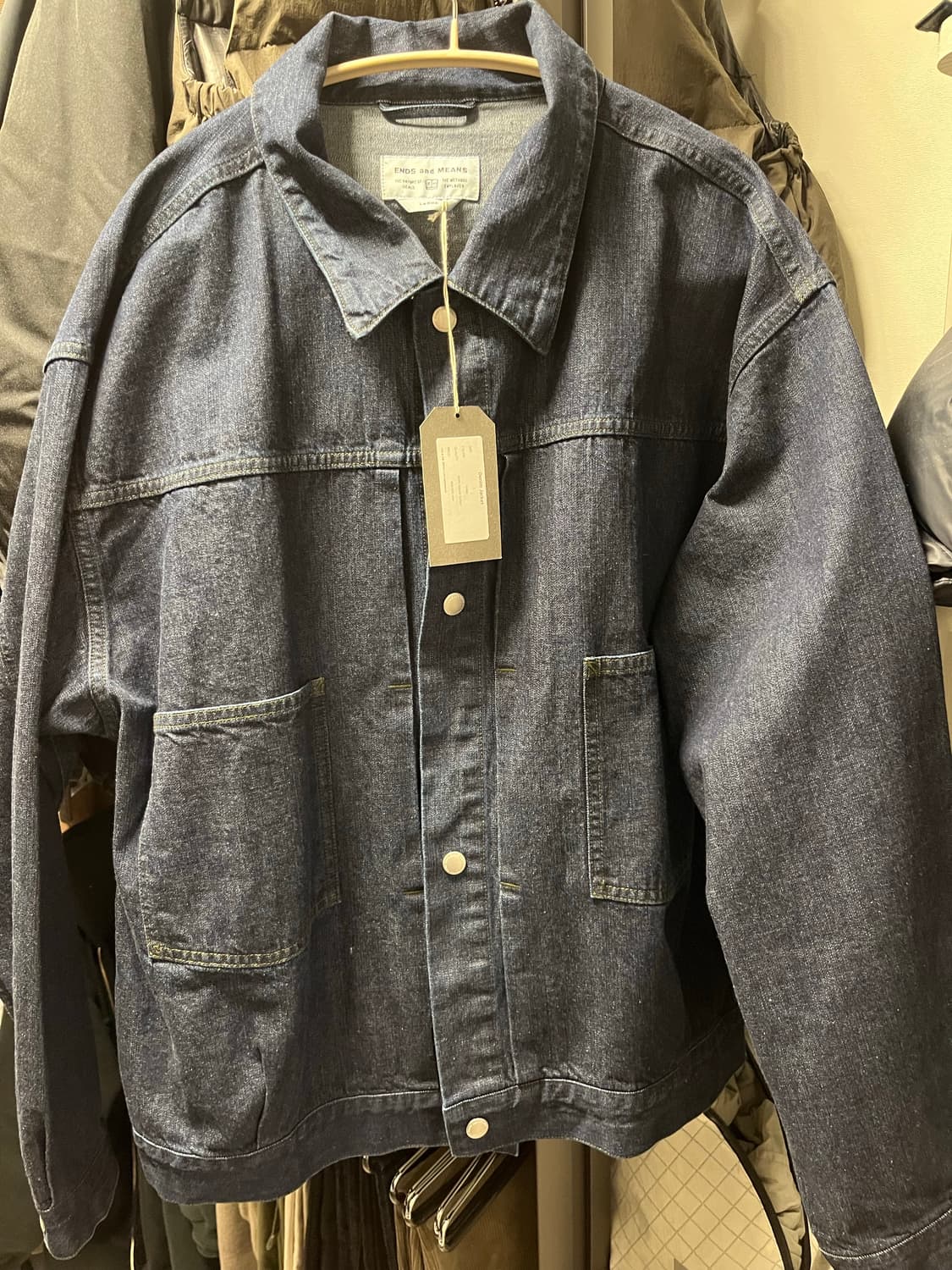 엔즈앤드민즈 25FW데님자켓 L 상품이미지3