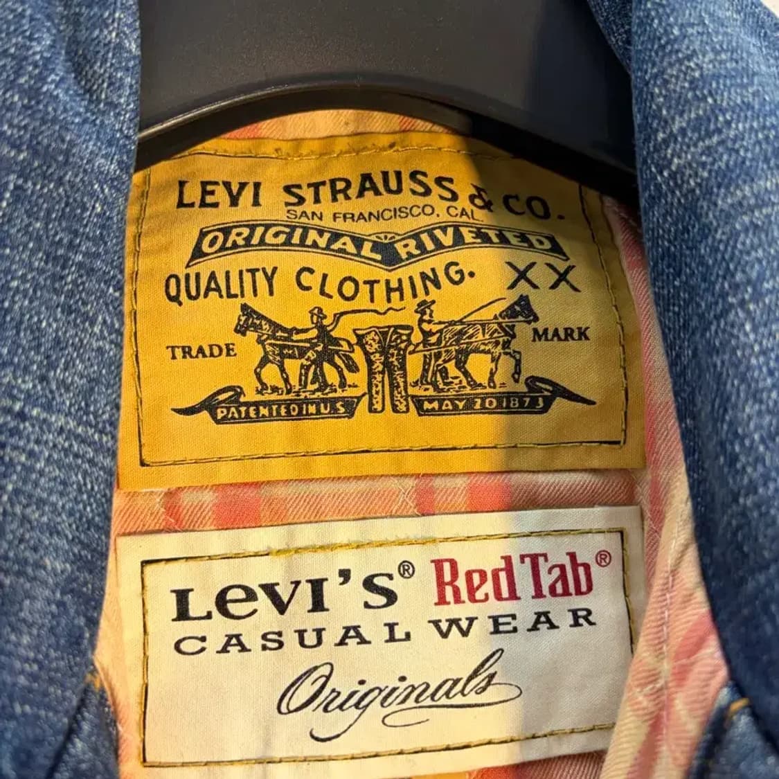 Levi's vintage redtab denim jacket L 상품이미지6