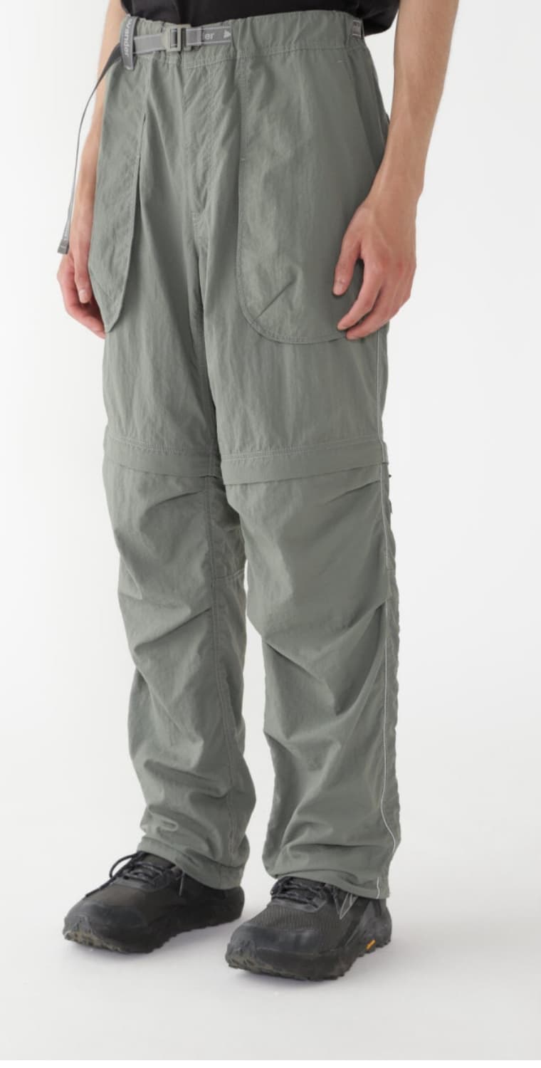 앤드원더 2way taffeta 팬츠 상품이미지1