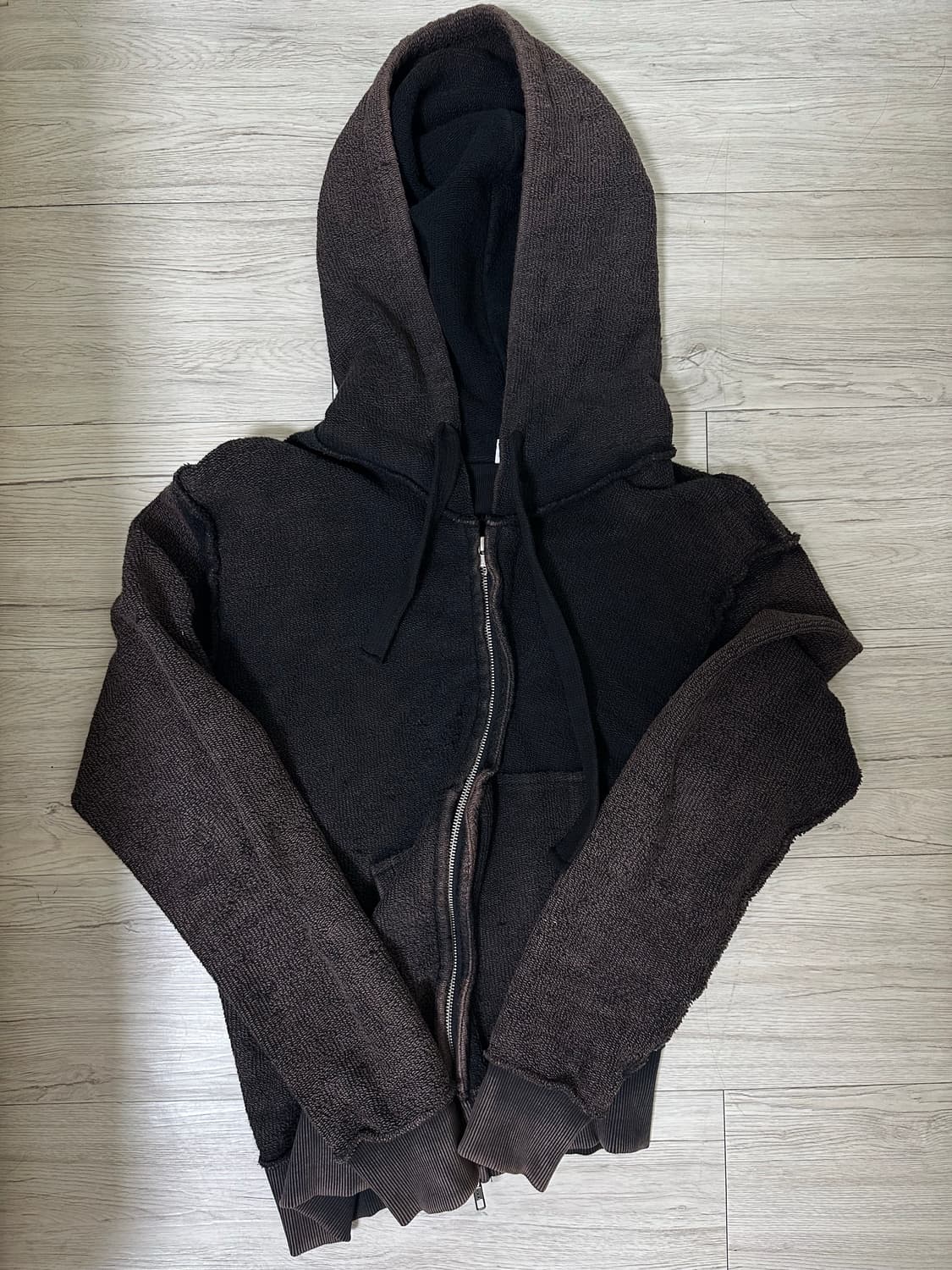 바퀘라 트위스트 후드 집업 상품이미지2