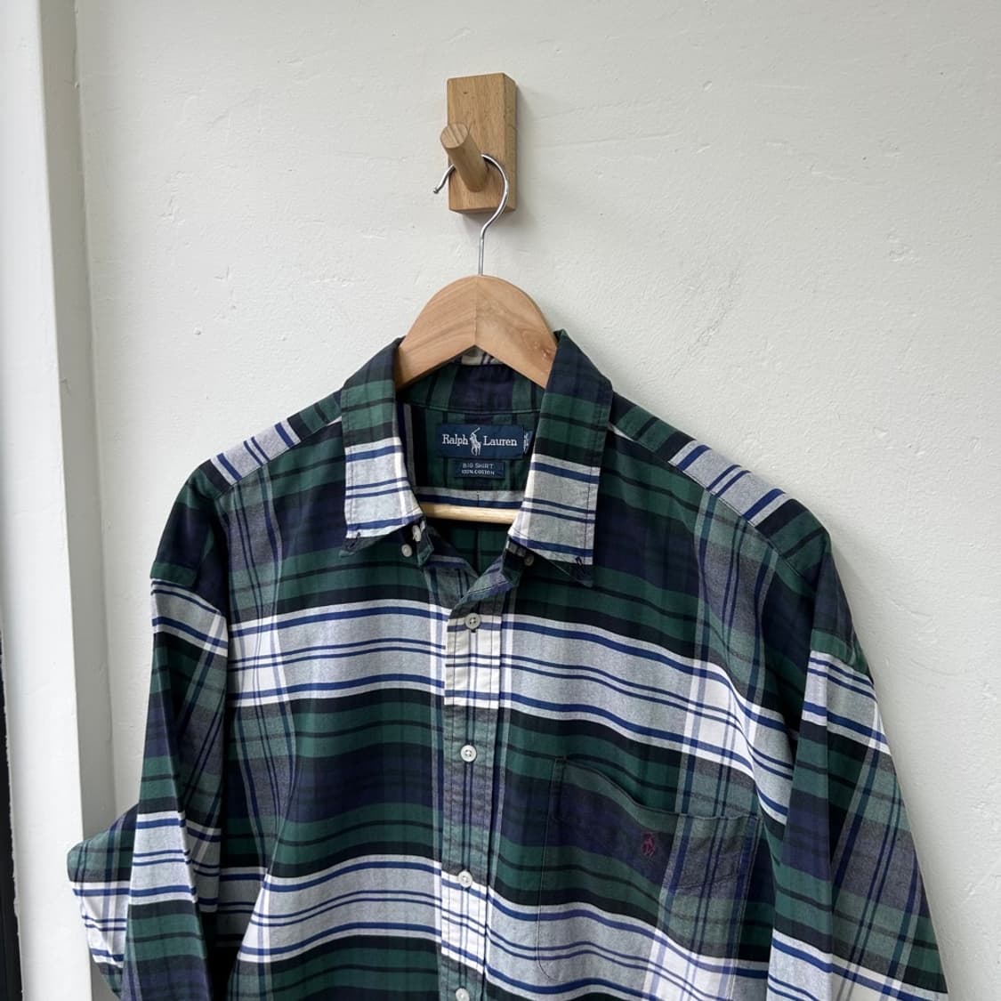 16354 - 폴로 랄프로렌 체크 빅 셔츠 (BIG SHIRT) 상품이미지1