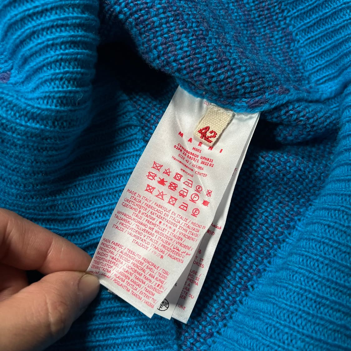 마르니 울 니트 베스트 상품이미지5