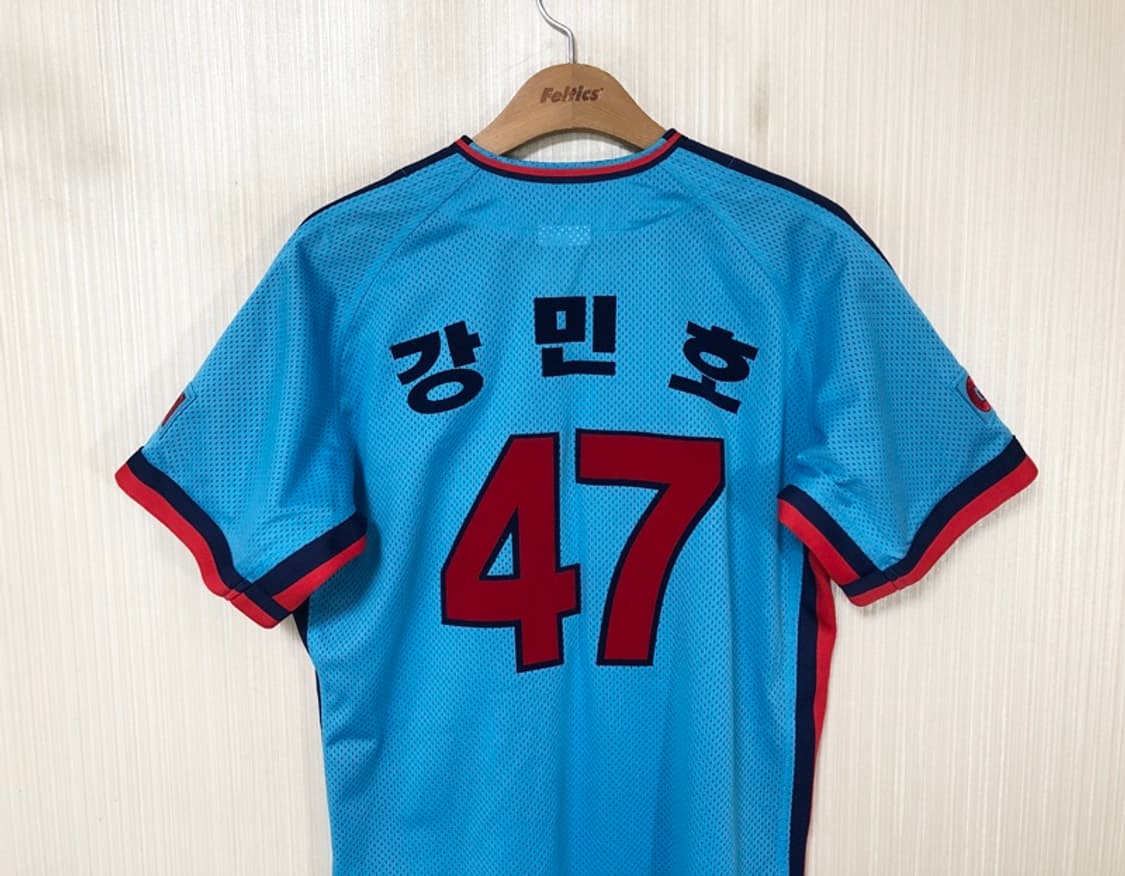 KBO 롯데자이언츠 챔피언 원정유니폼/져지 95 #47 강민호 상품이미지9