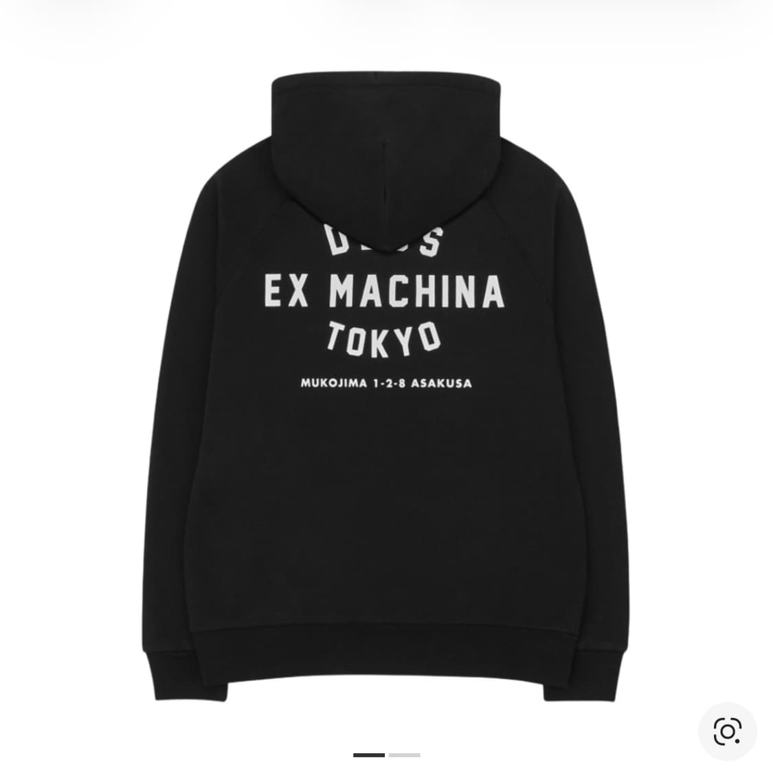 크림택) 데우스 엑스 마키나 도쿄 후드티 2XL 블랙 새상품 상품이미지1