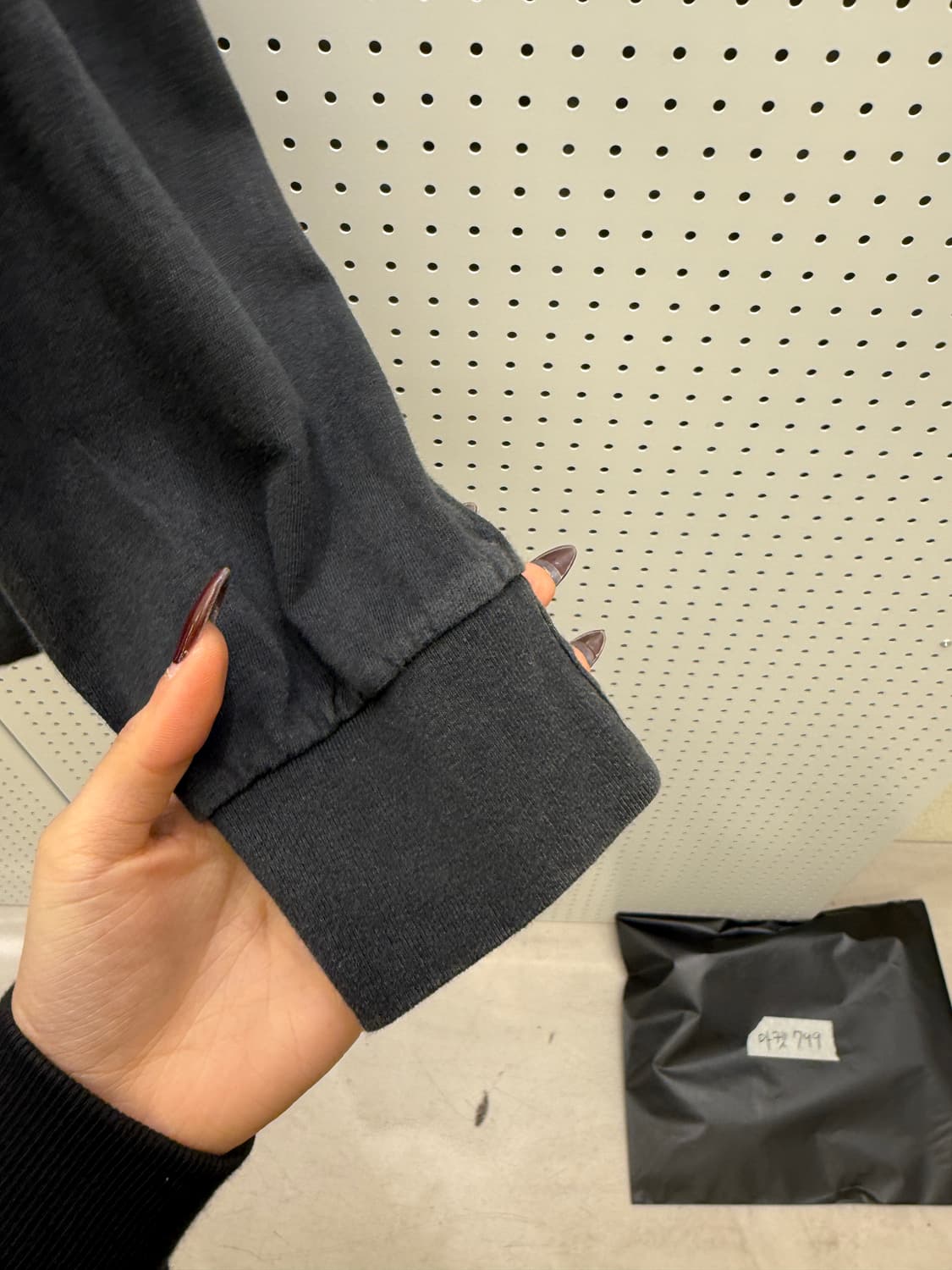 빈티지 너바나 밴드 프린팅 롱슬리브 U1524 상품이미지4