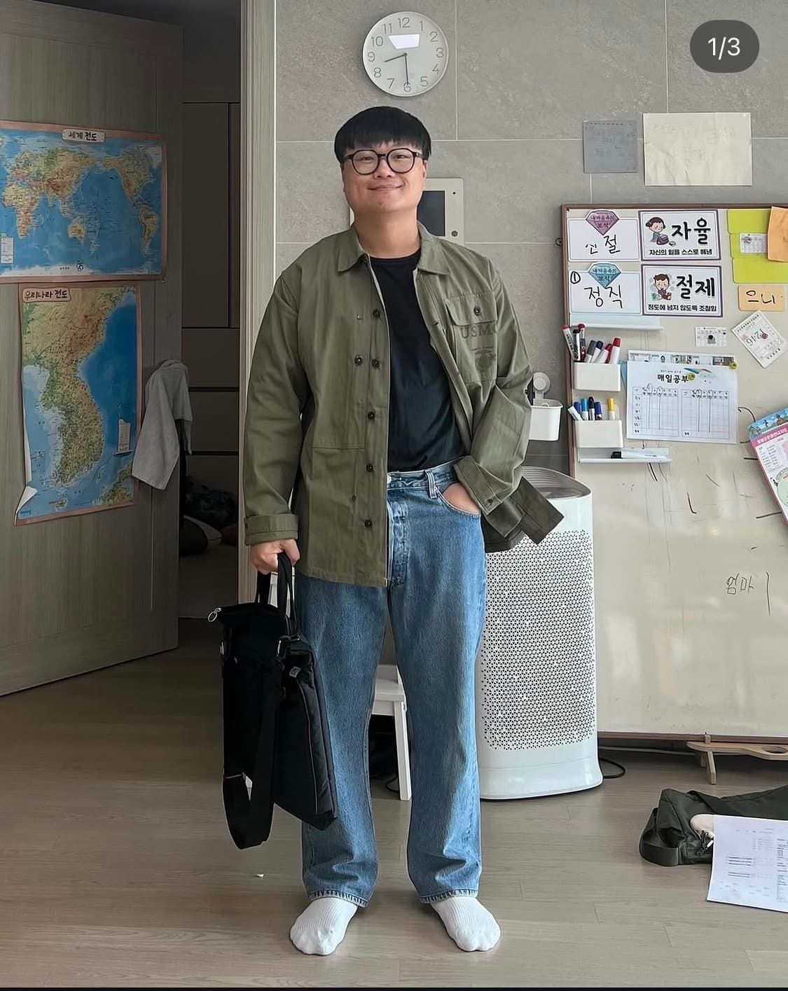 브론슨 p-44 미해병대 자켓 42사이즈 상품이미지4