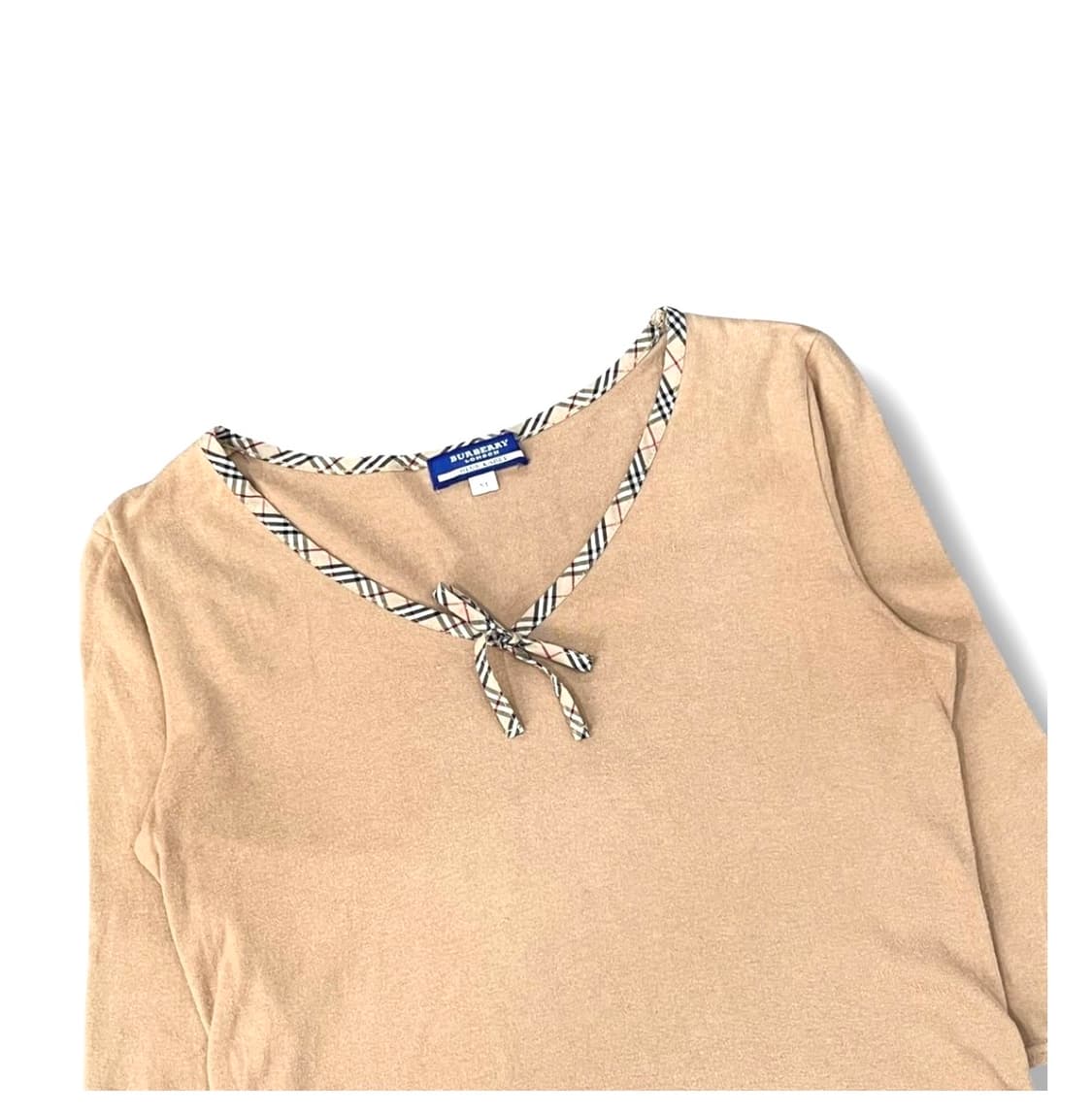 버버리 블루라벨 롱슬리브 베이지 상품이미지3