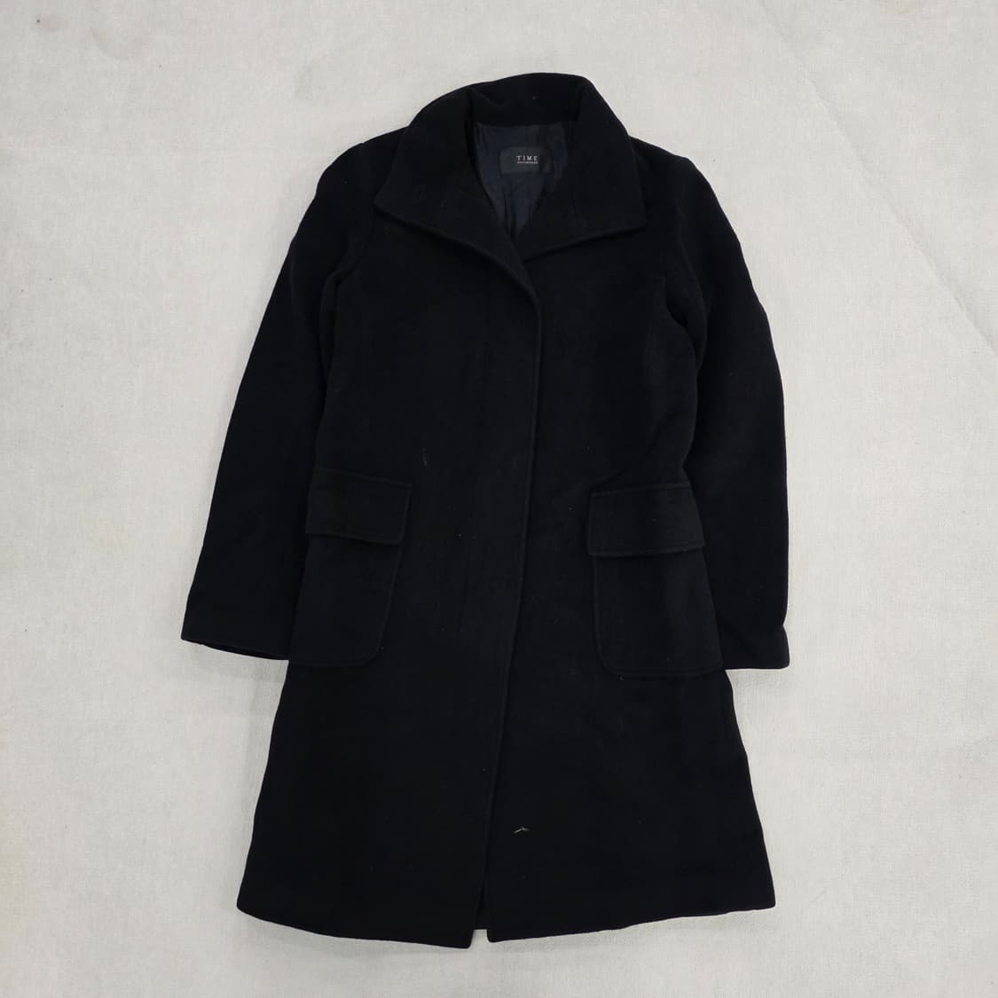 [82] 타임 여성 울 모직 롱 코트 1231J 상품이미지1