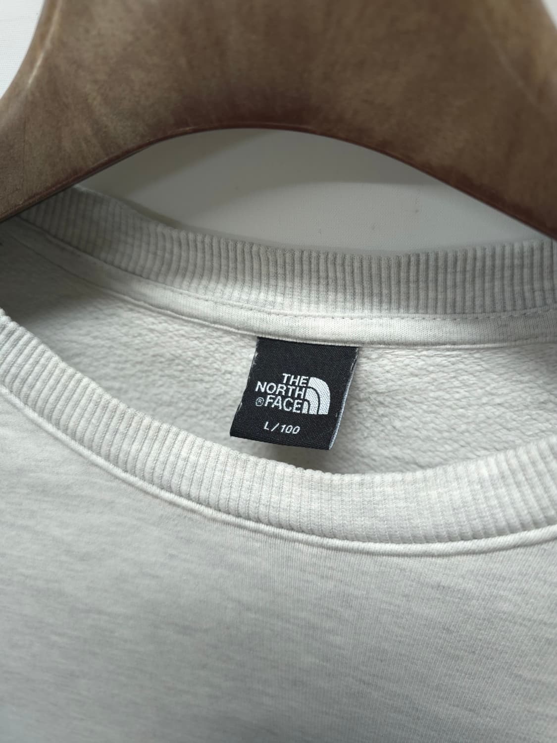 노스페이스 화이트멜란지 맨투맨 ( 남성100) 상품이미지6