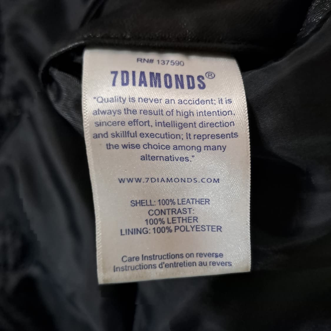 (택포) 퀼팅 양가죽 커스텀 자켓 L B761 상품이미지8