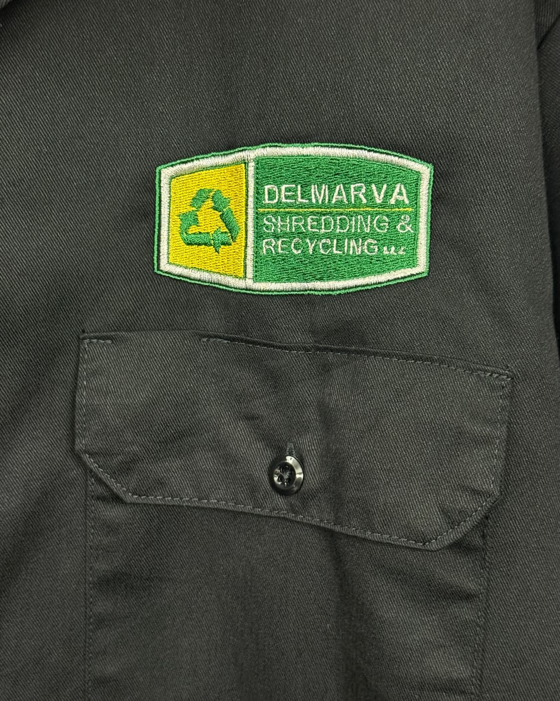 디키즈 패치 워크 셔츠 반팔 리사이클 블랙 XL 105 일본 아메카지 상품이미지5