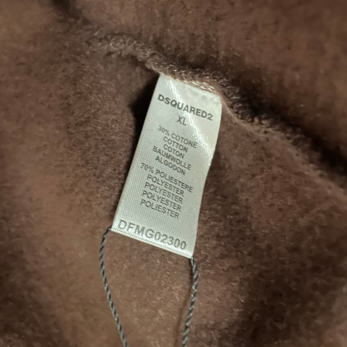 디스퀘어드2 브라운 맨투맨 XL 상품이미지5