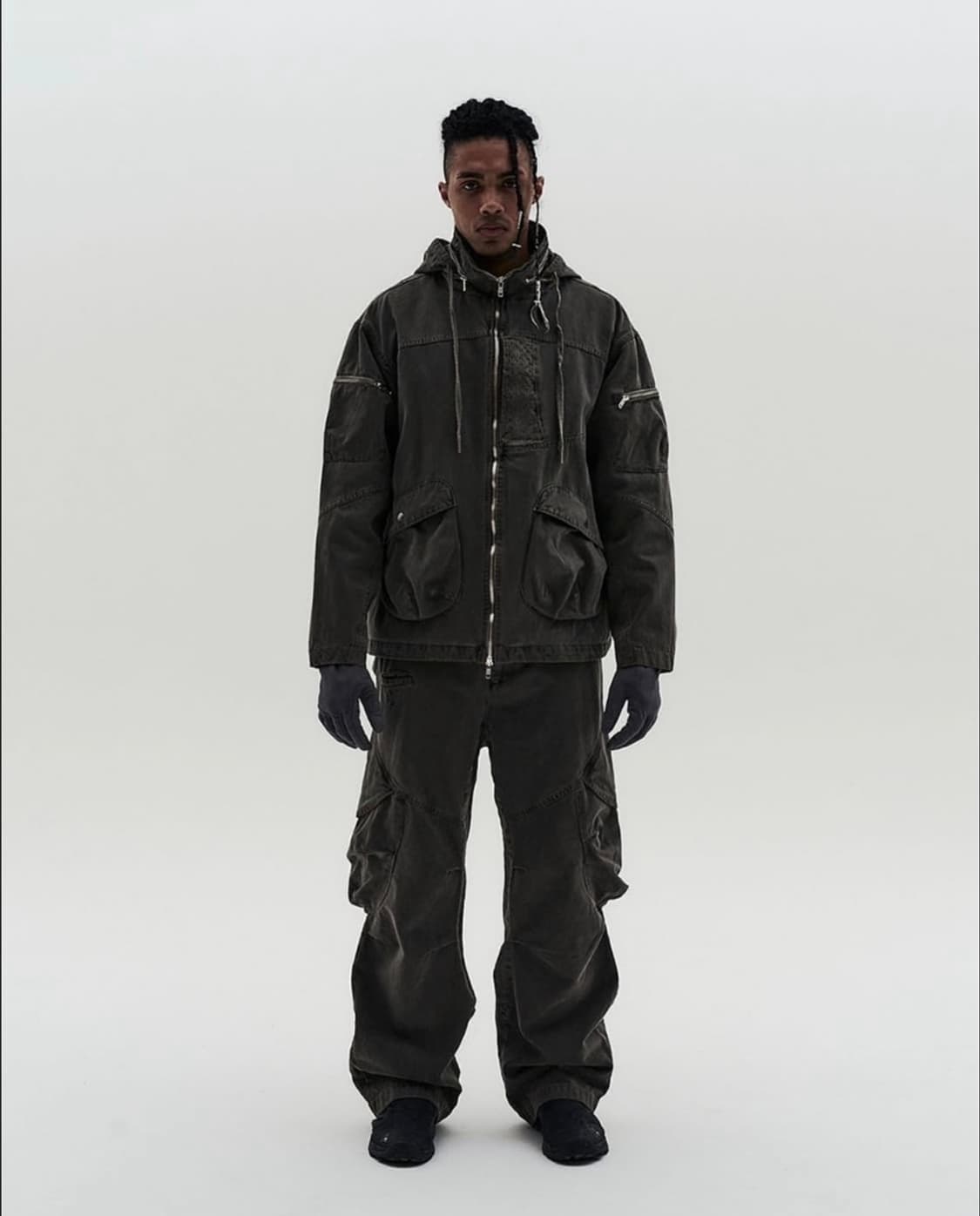 Core.6 Ignota washed jacket M 상품이미지2