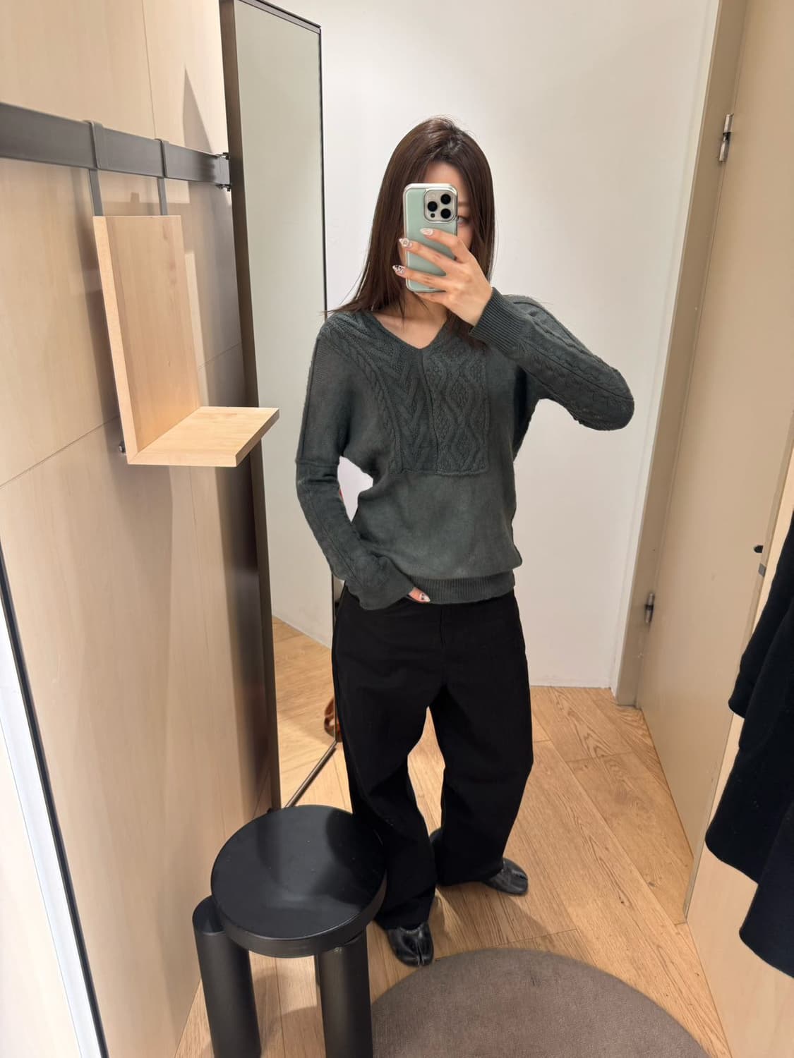 트리콧 꼼데 니트(os) 상품이미지2