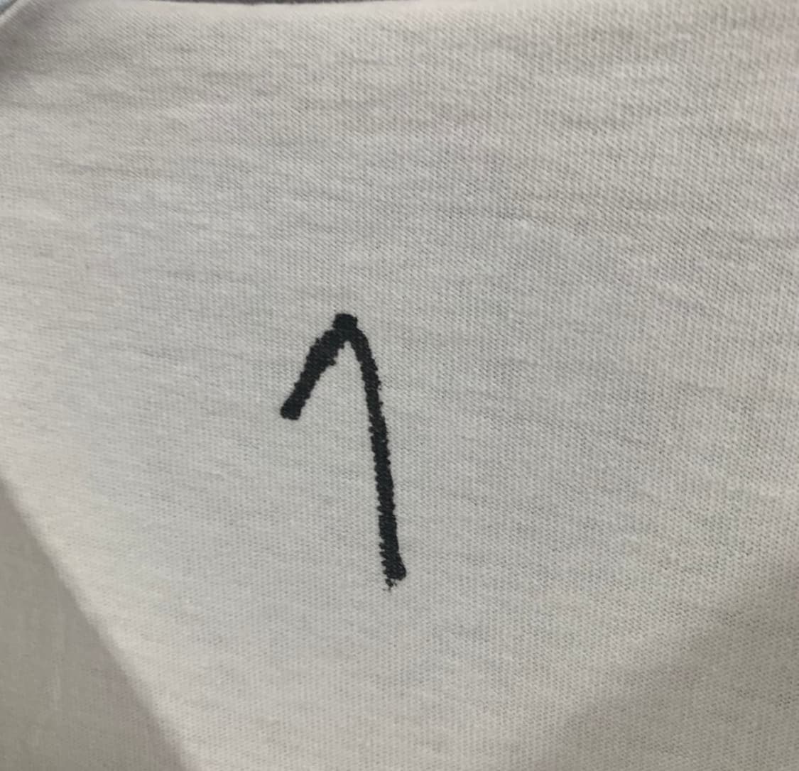 Yeezy VULTURES 반팔 티셔츠 화이트 1size 상품이미지6