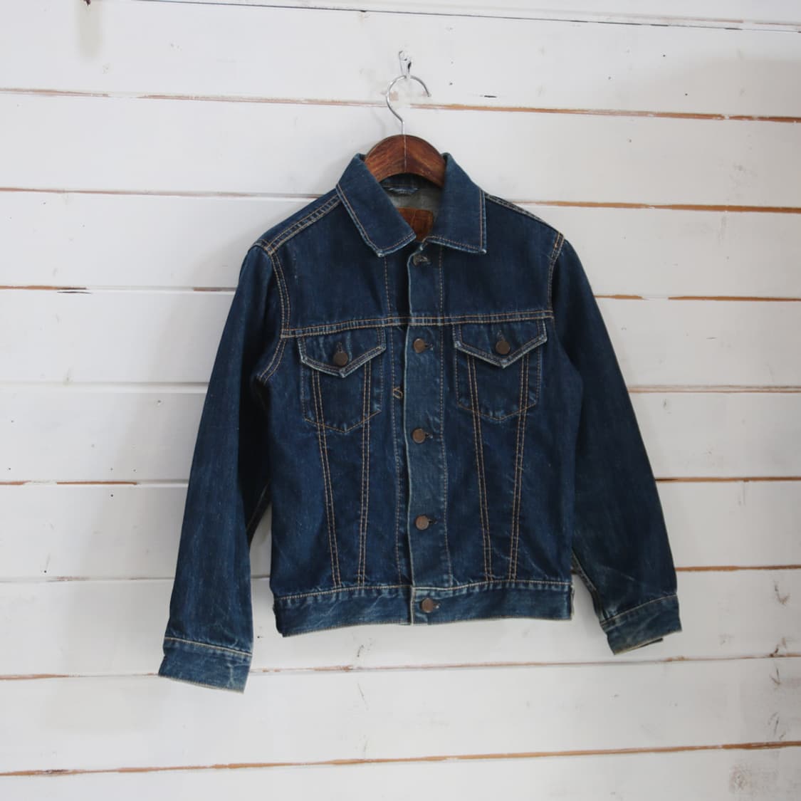 BIG JOHN 데님 트러커 자켓 (여성용 S) 상품이미지2