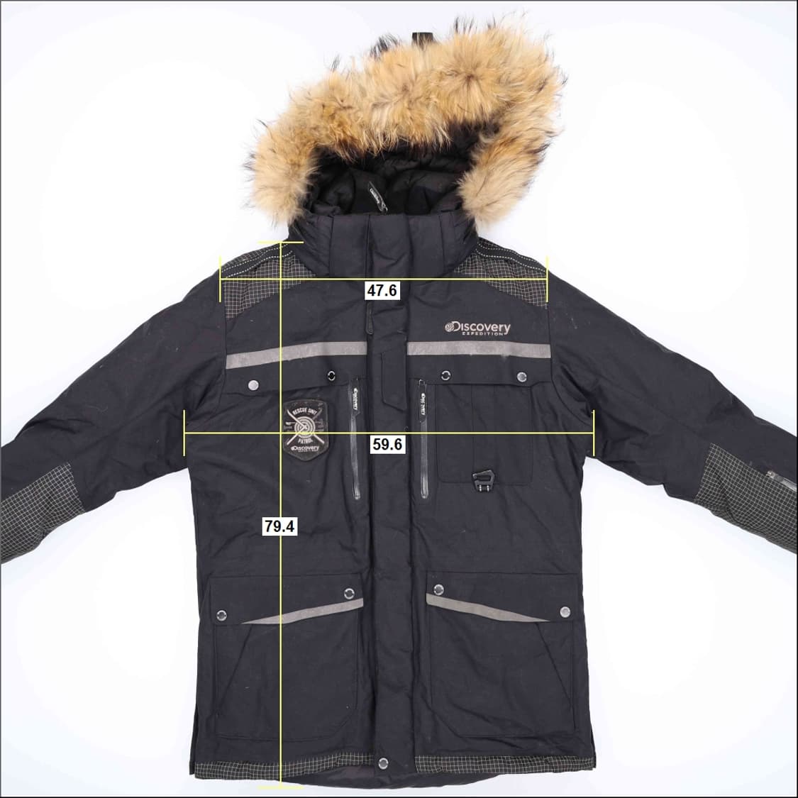 [100] 디스커버리 구스다운 너구리털 패딩점퍼 1103HR2 상품이미지9