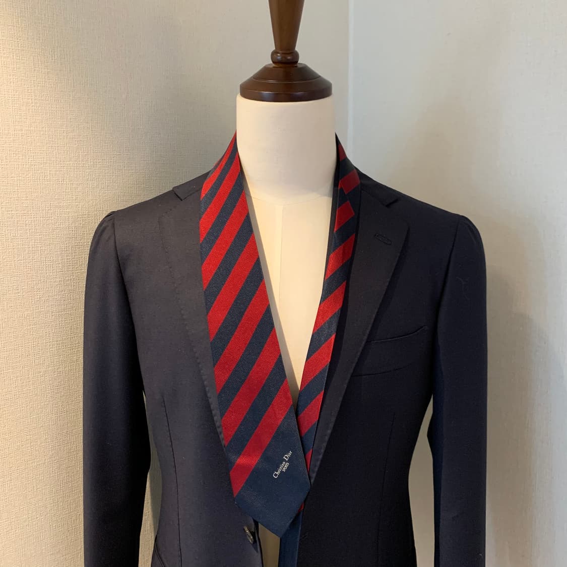 디올(Dior) 레지멘탈 클래식 정장넥타이 명품 100실크 A+ 최상급 상품이미지1