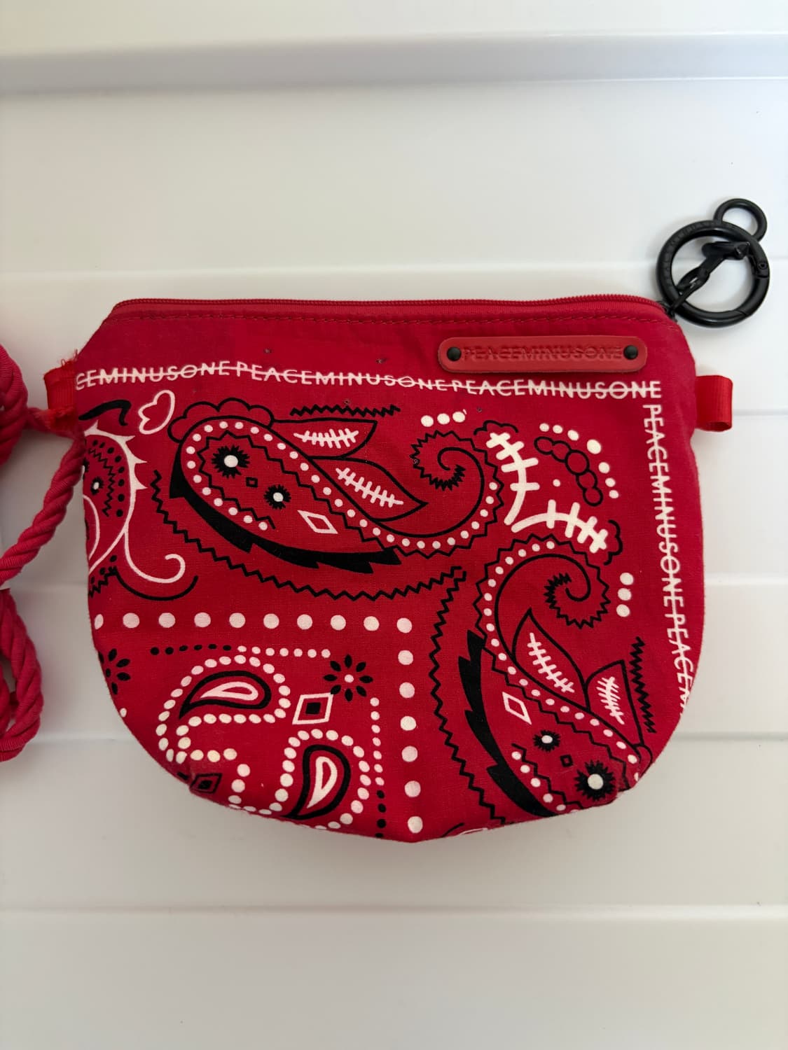 [한정판] 지디 피마원 파우치 레드 상품이미지1