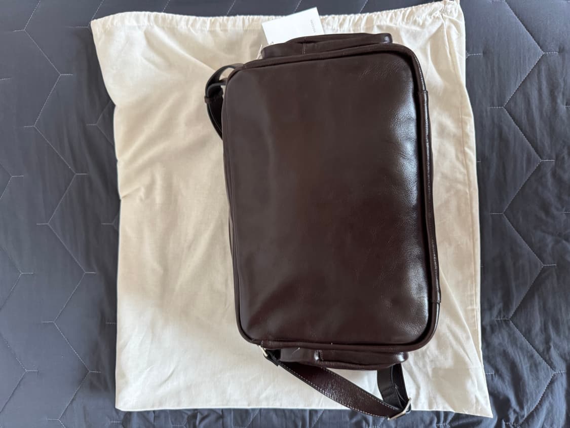 자라 Origins 멀티 포켓 레더 크로스백 새 상품 상품이미지9