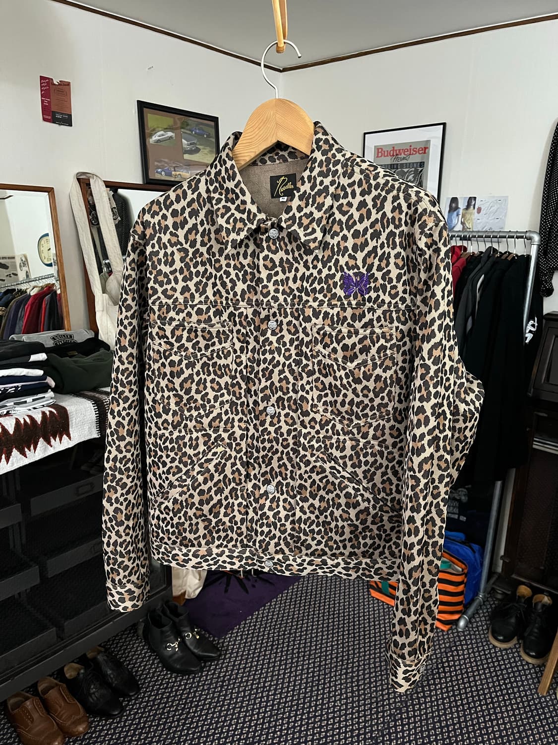 니들스 레오파드 자켓 상품이미지1