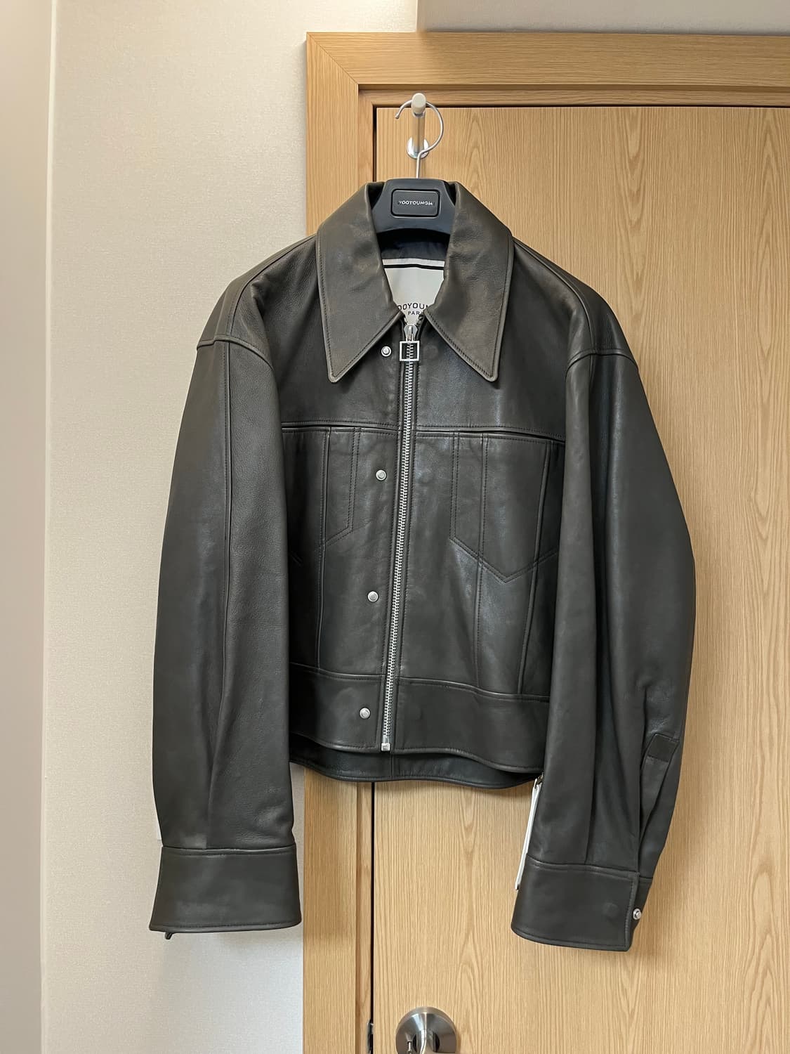 우영미 가죽자켓 상품이미지2