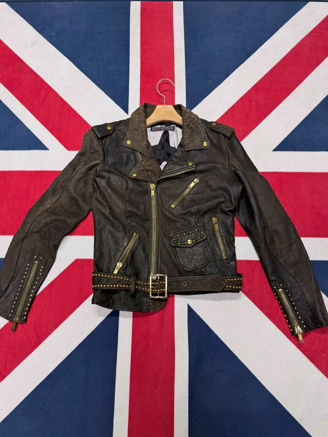 BAD SPIRIT 펑크 가죽자켓  상품이미지1