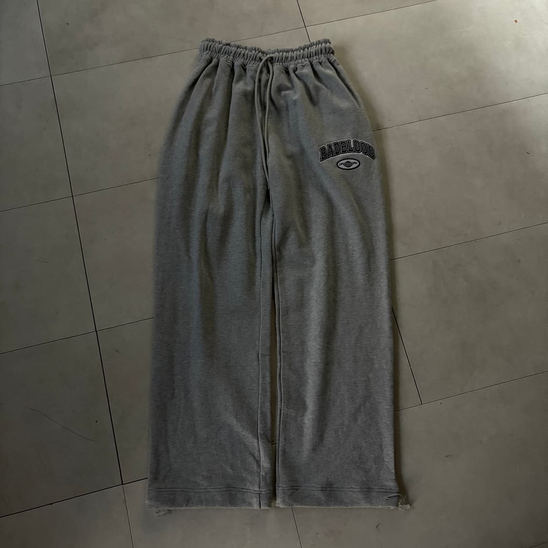 베드블러드 그레이 스웻 트레이닝팬츠 상품이미지6