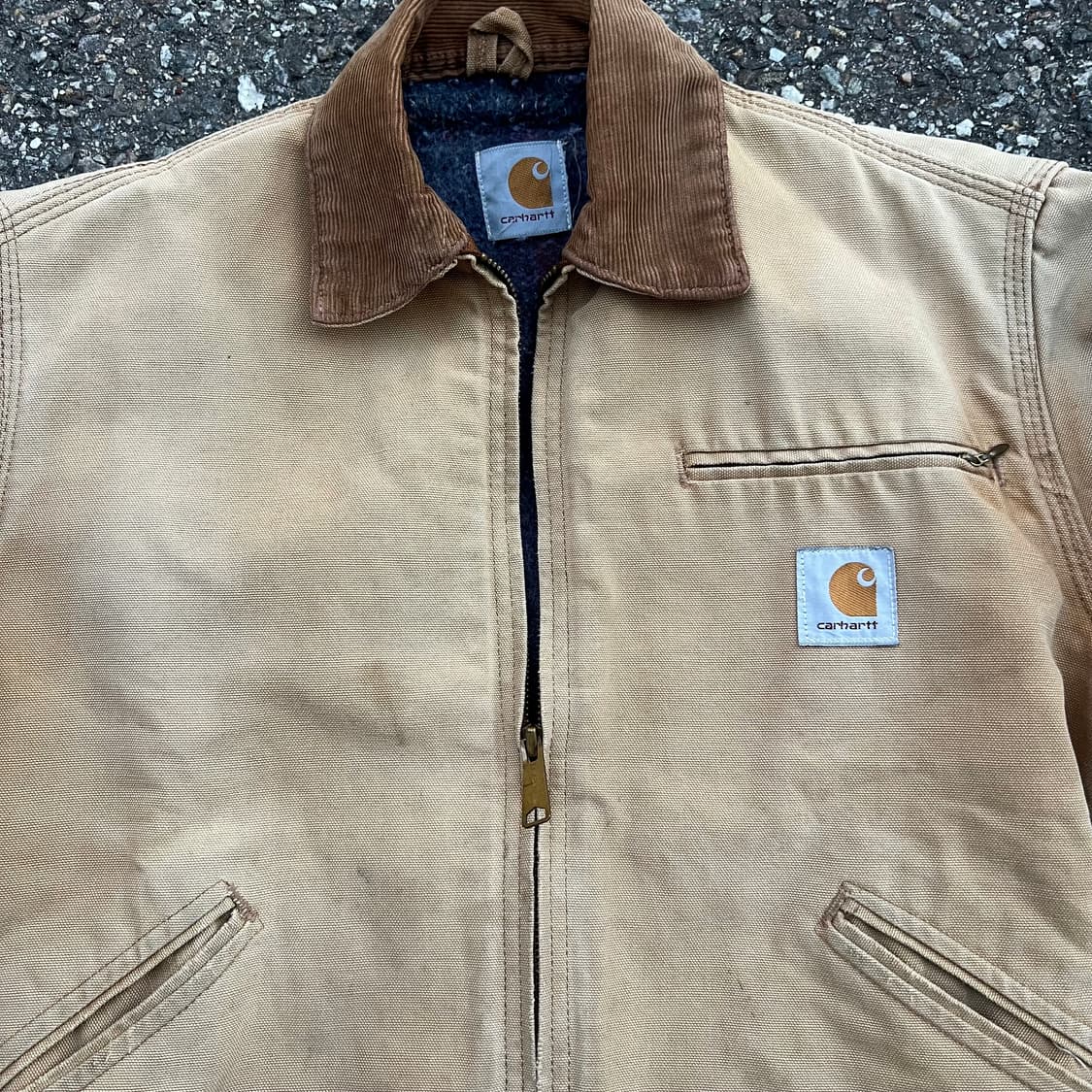 90년대 칼하트 디트로이트 자켓 브라운 상품이미지2