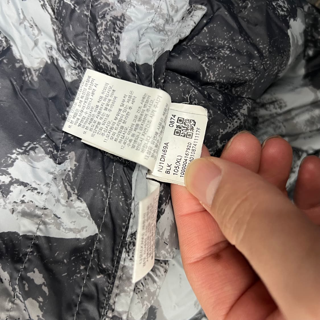 노스페이스 버몬트 경량 후드 다운 자켓 상품이미지7