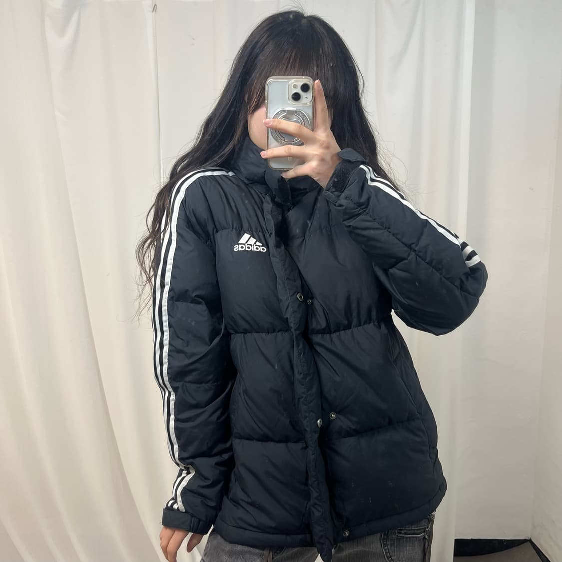 Adidas Black Down Padding 상품이미지1