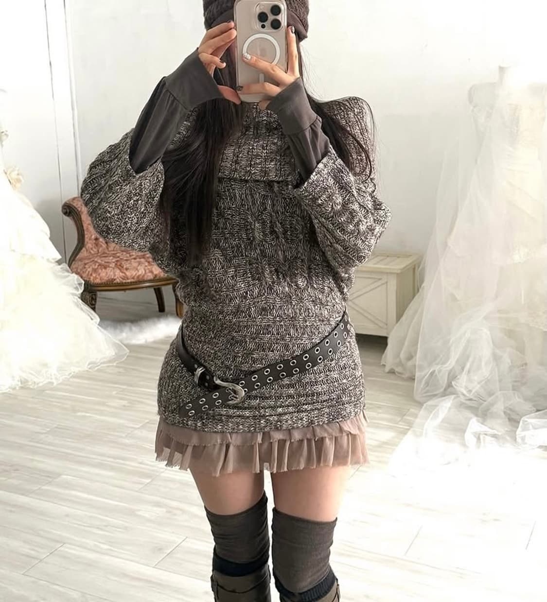 니혼진 히피페어리 라떼갸루 빈티지 코디 세트 상품이미지1