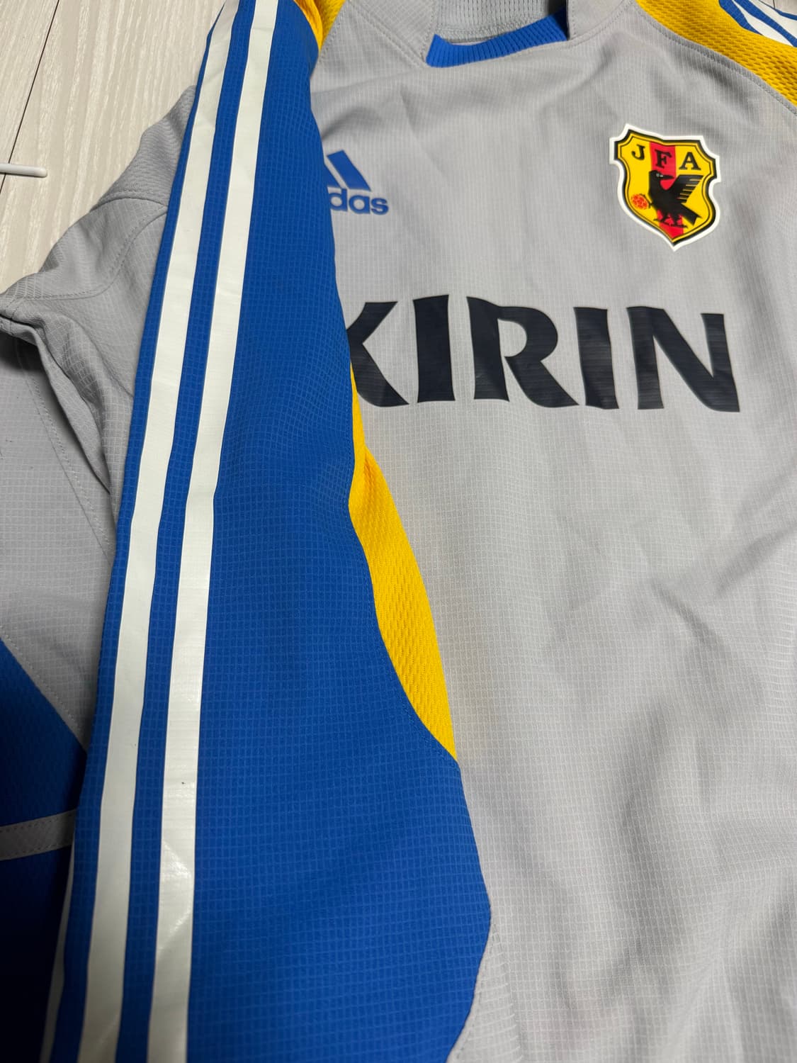 2008 일본 대표팀 프레데터 포모션 트레이닝탑 상품이미지5