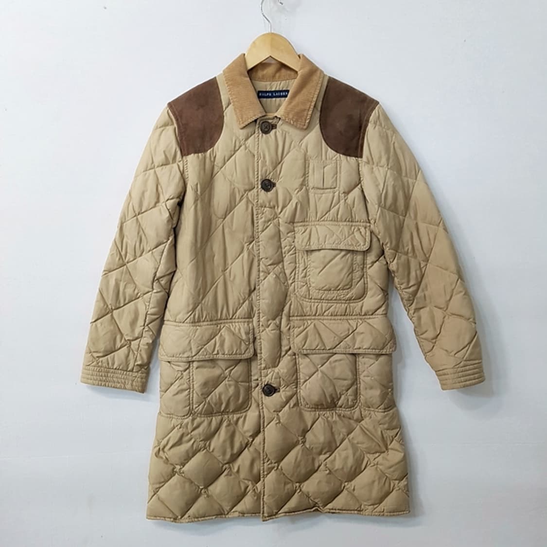 랄프로렌 다운 퀼팅 롱 패딩 상품이미지1
