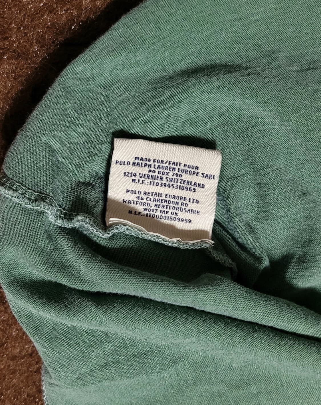 RUGBY 폴로 랄프로렌 남성용 반팔티(새제품) XL 상품이미지4