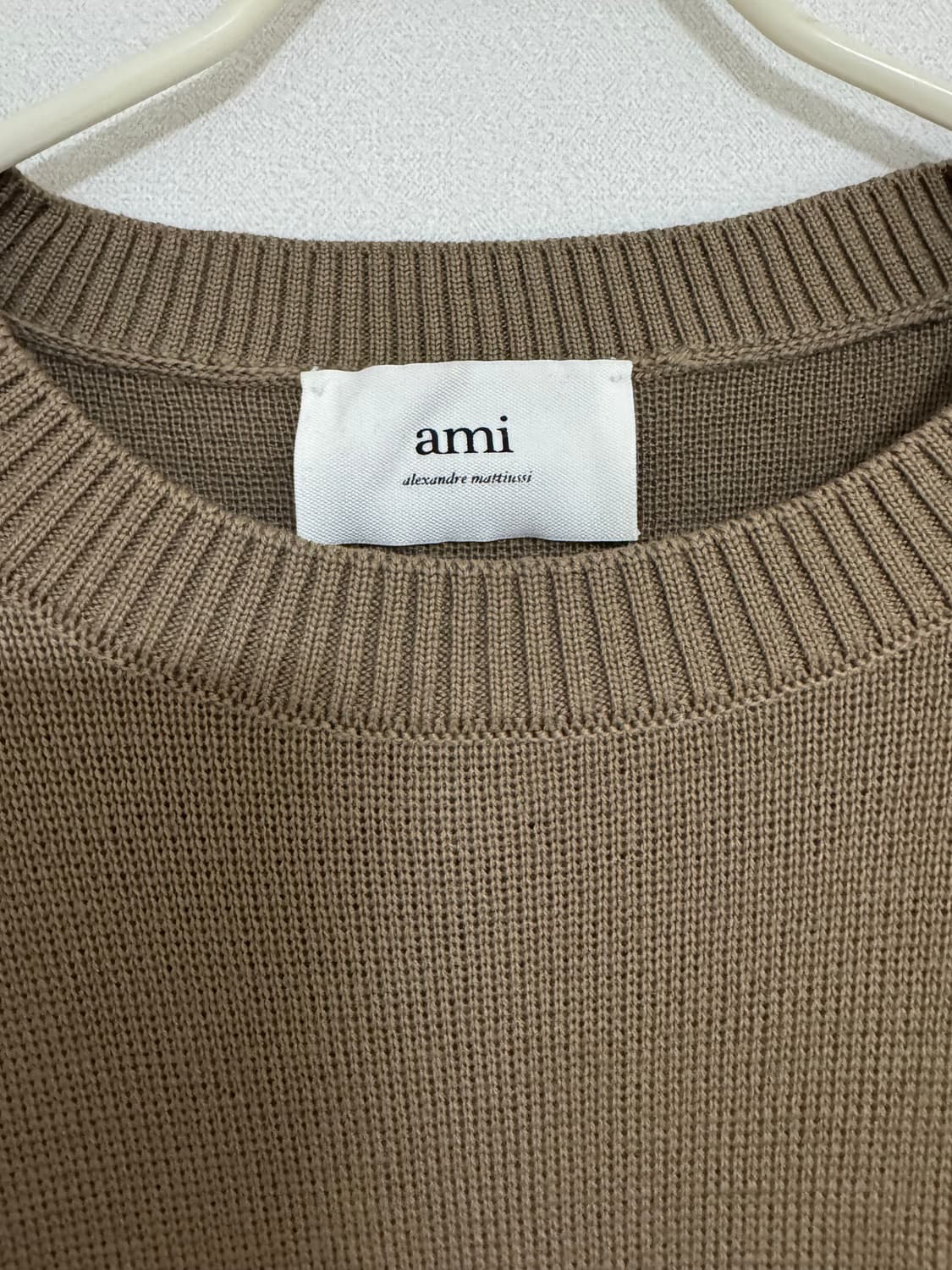 아미 스몰 하트 로고 크루넥 스웨터 상품이미지3