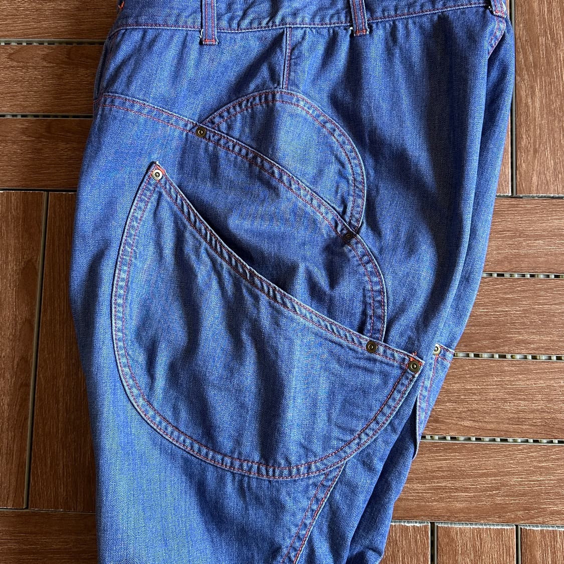 Mercibeaucoup baggy cotton denim pants 상품이미지4