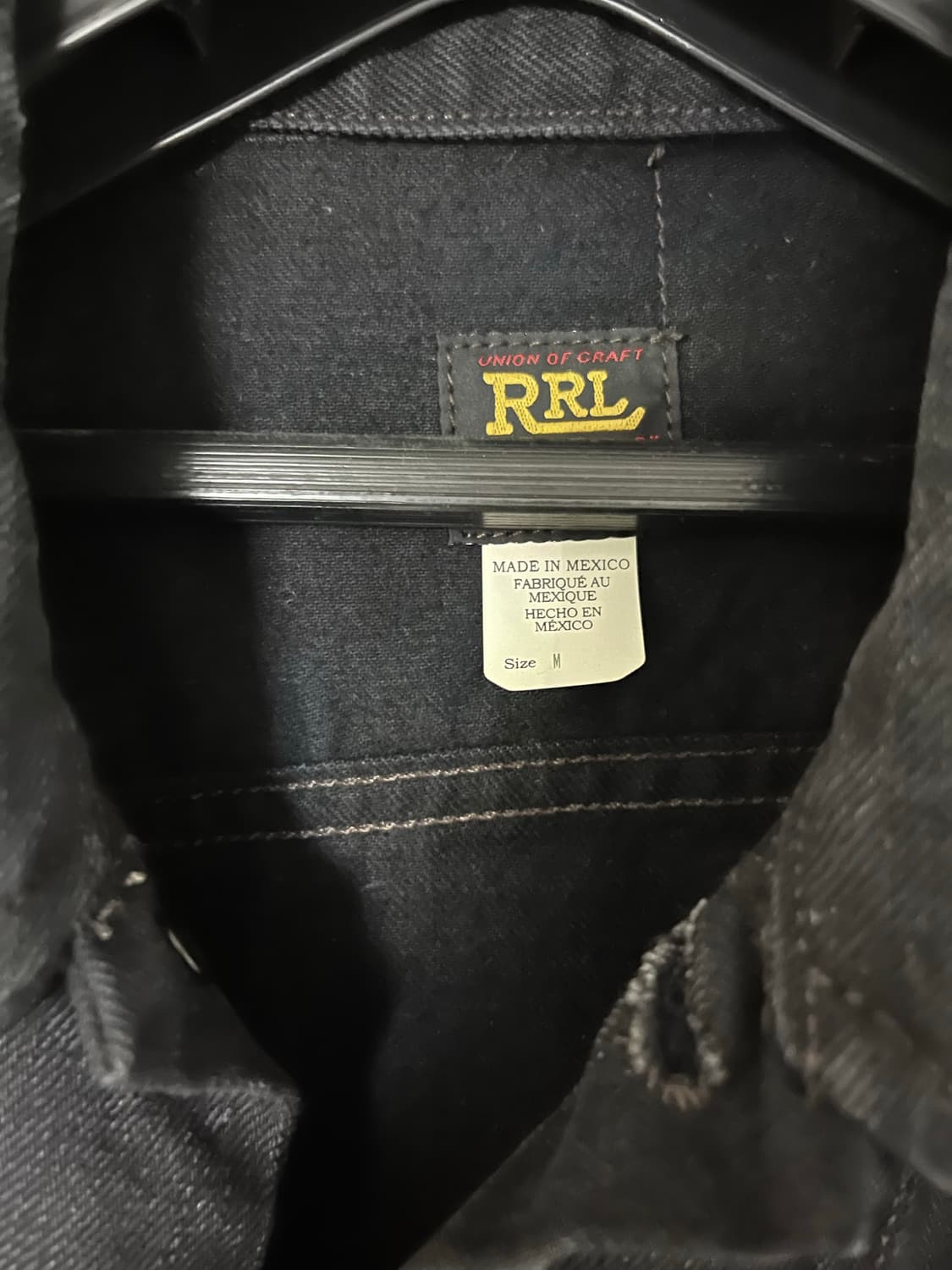 [M] rrl lot271 블랙 멕시코 상품이미지2