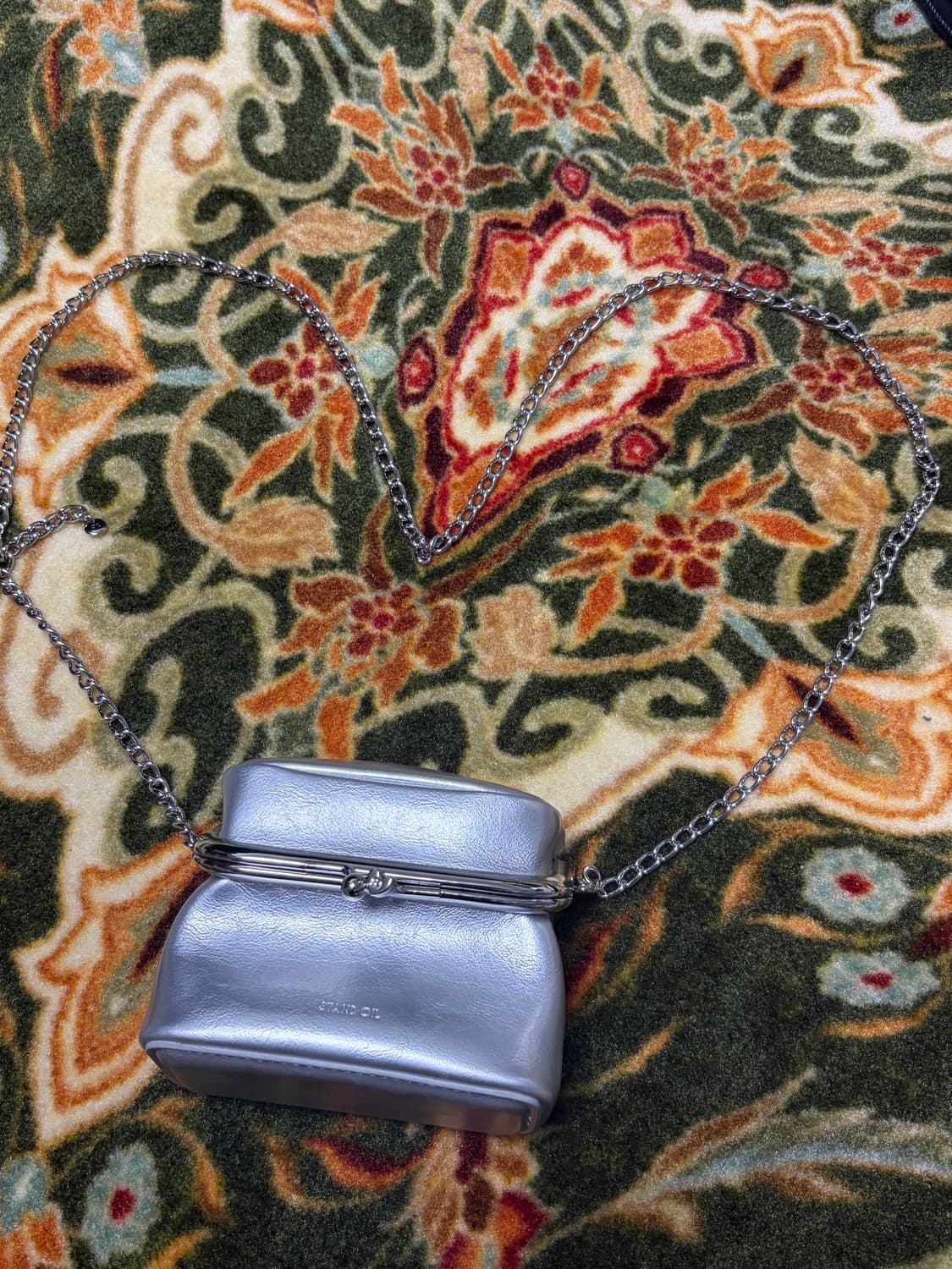 스탠드오일 실버 히포백 미니크로스백 상품이미지2