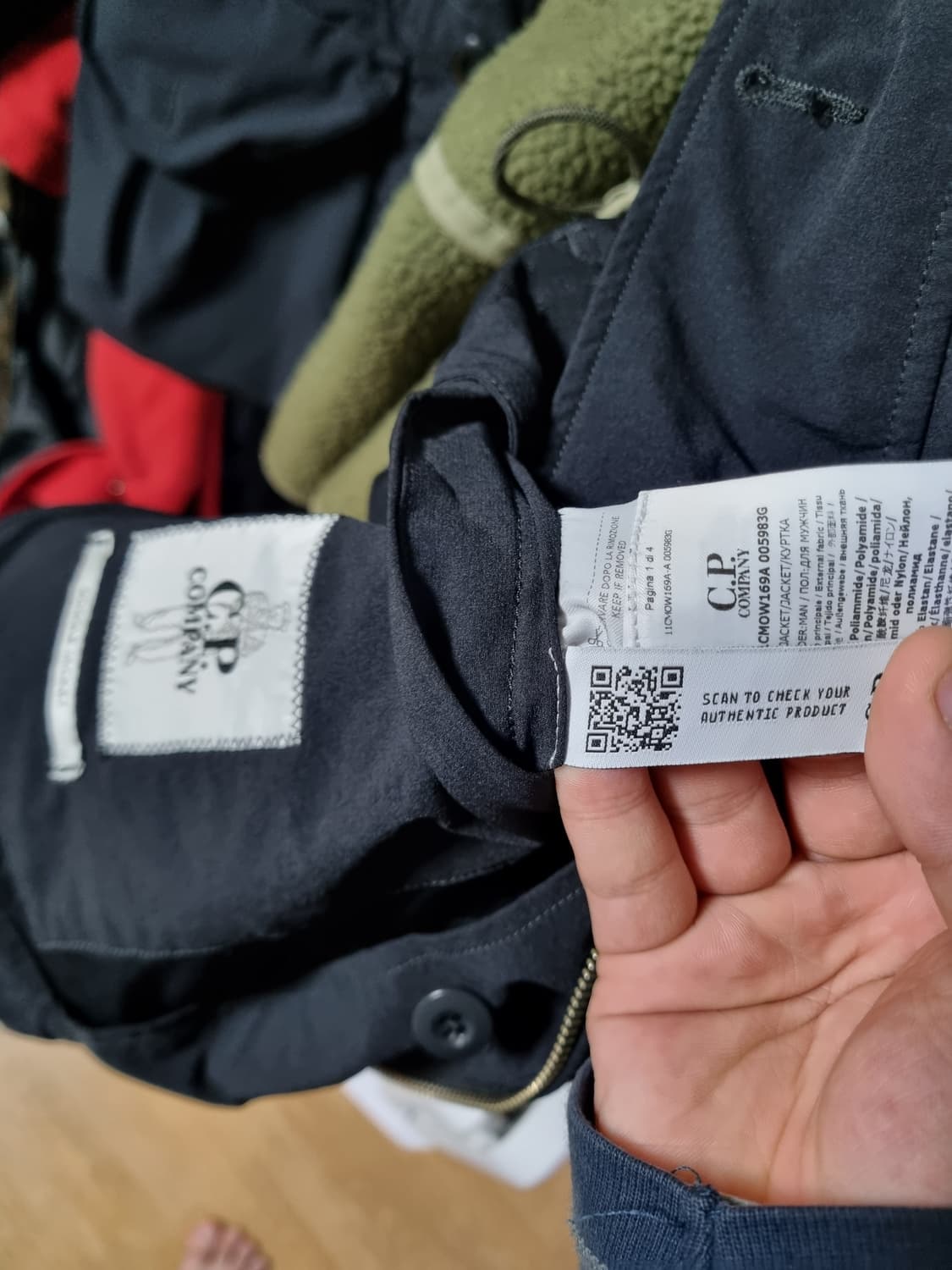 CP컴퍼니 DyShell 고글자켓 50사이즈 상품이미지3