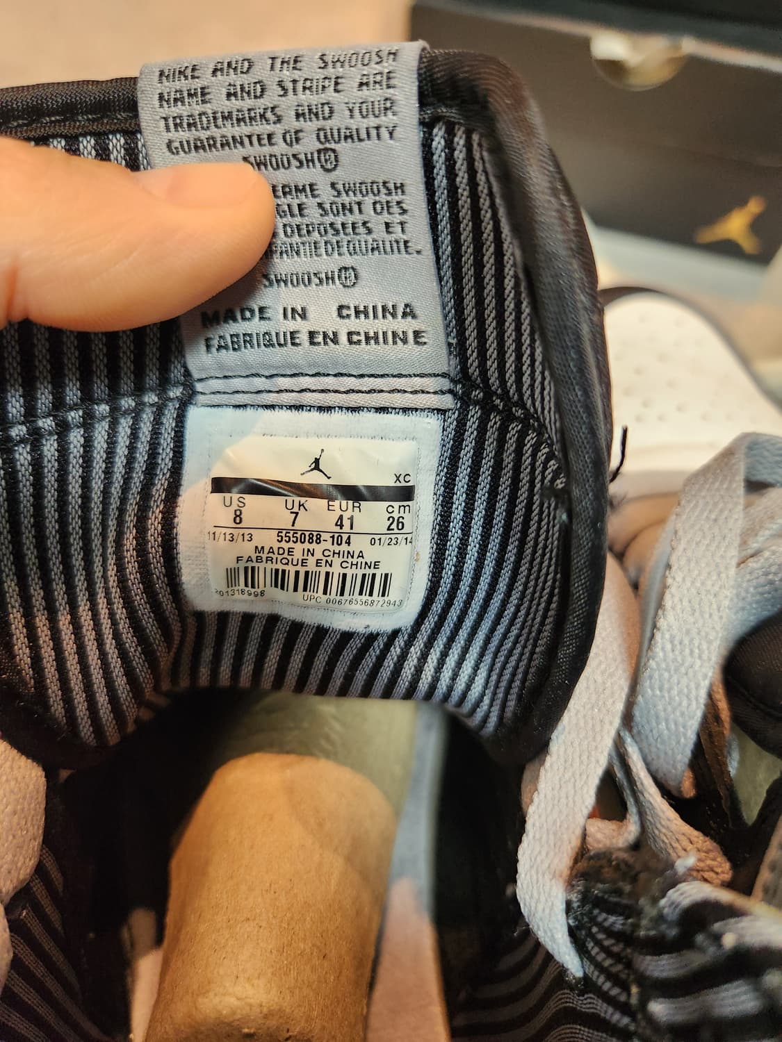 에어조던1  레트로 하이 260mm 상품이미지3